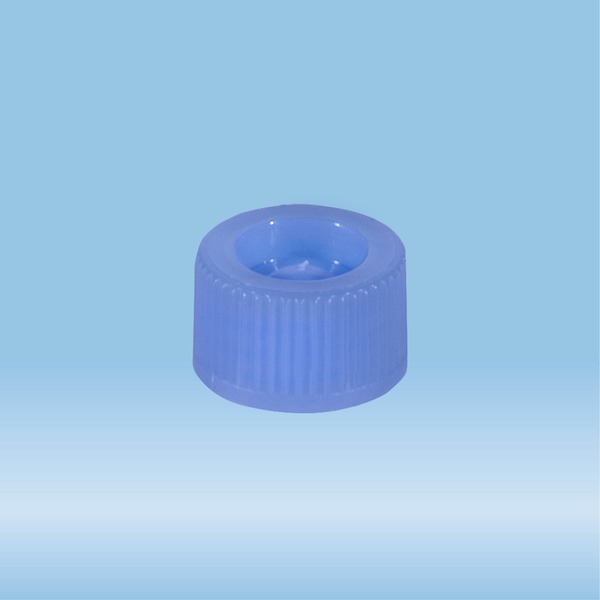 Screw cap, blue, suitable for tubes 82 x 13 mm | Caps | Reagent and ...