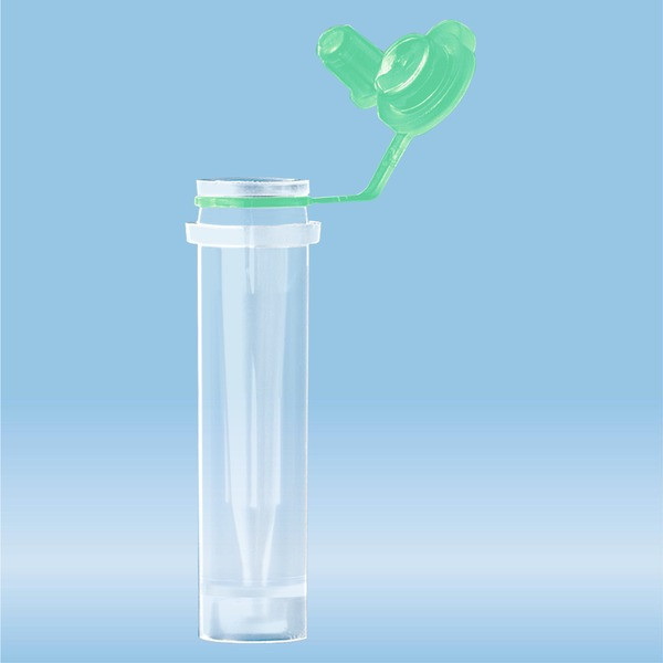 Microvette® CB 300 Lithium heparin LH, 300 µl, cap green, push cap, flat base