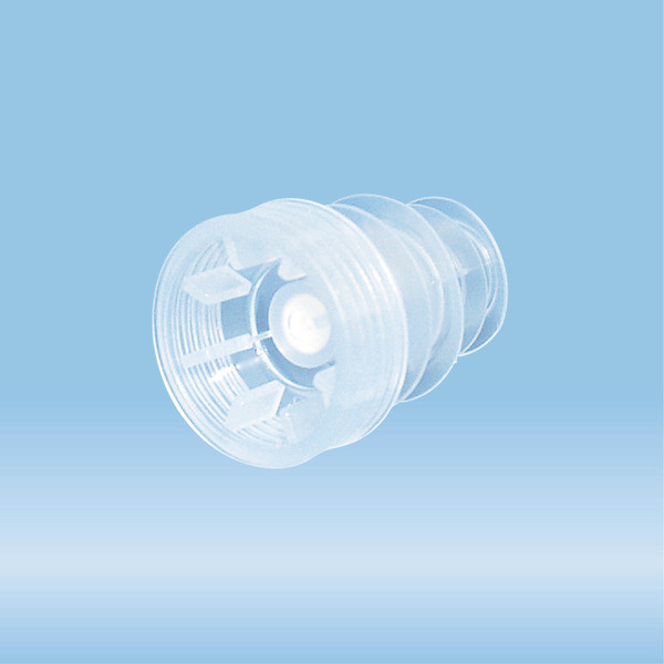 Archiving cap, light blue, suitable for S-Monovette®, tubes Ø 13-16 mm