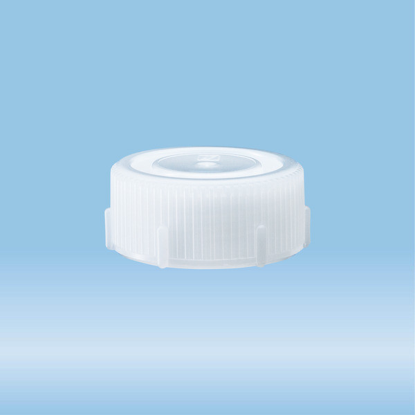 Screw cap, natural, suitable for mailing container 85 x 30 mm