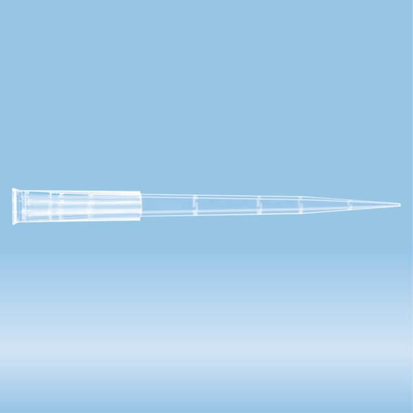 Pipette tip, extra long, 200 µl, transparent, 96 piece(s)/box Pipette