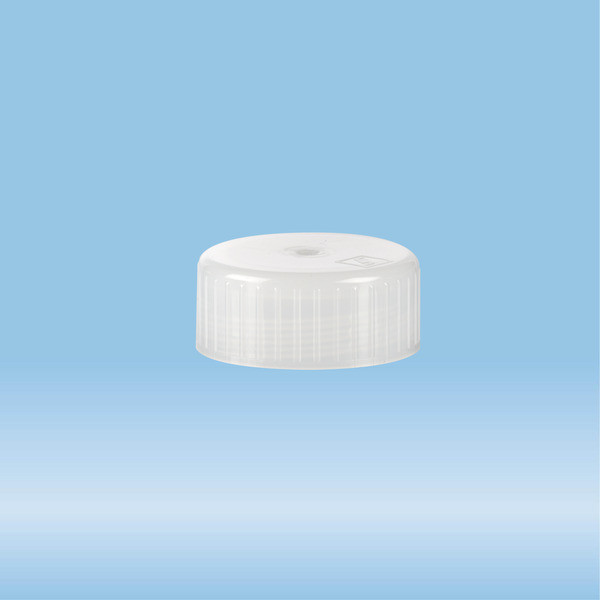 Screw cap, natural, suitable for 25ml , 30ml tubes