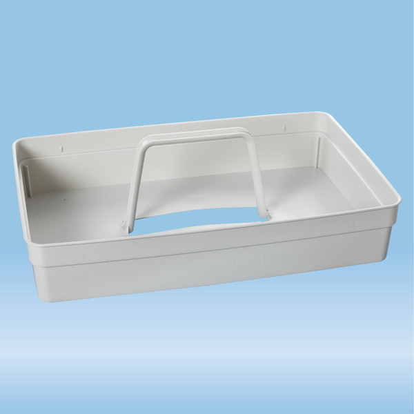 Safety tray, without insertion plate