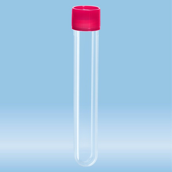 Screw cap tube, 13 ml, (LxØ): 101 x 16.5 mm, PP