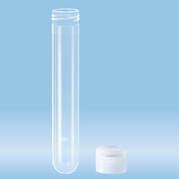 Screw cap tube, 13 ml, (LxØ): 101 x 16.5 mm, PP