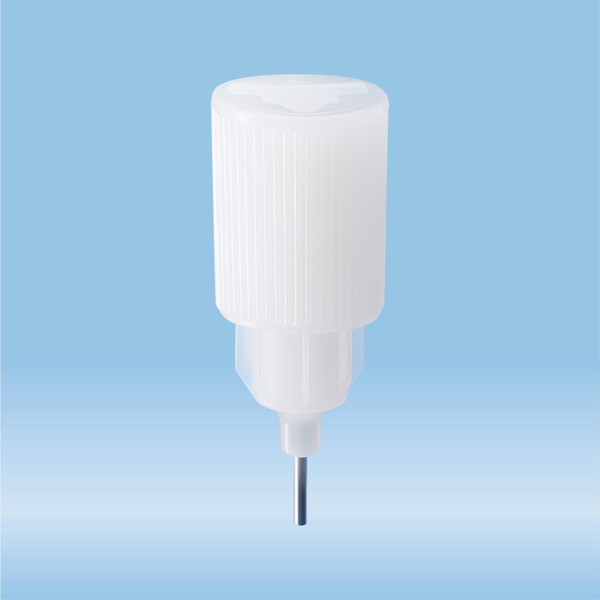 Tube segment opener, for bed side test cards, HD-PE, white