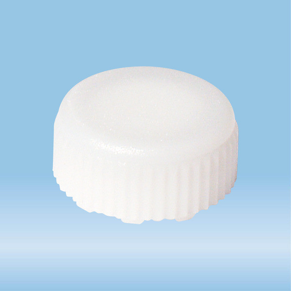 Screw cap, white, suitable for screw cap micro tubes